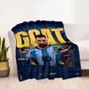 Messi 202 Blanket Soft & Cozy Suitable for Office Chair Bedding Chair Four Seasons Universal Digital Print Birthday Christmas Gift Blanket