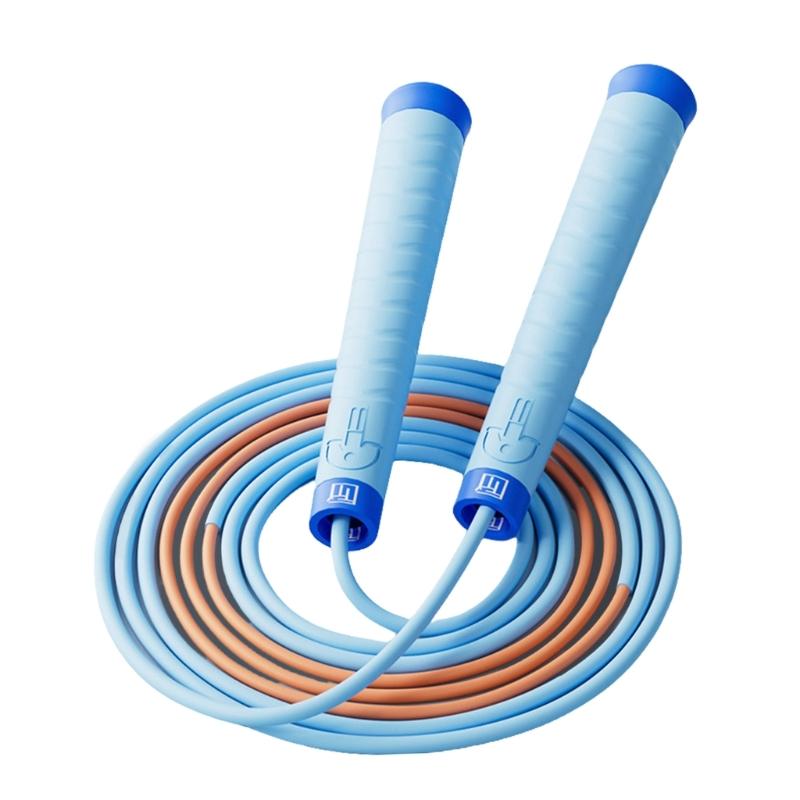 Speed Jump Rope with Rubber Handle for Workout School Home Sports, Childrens Jump Rope Skipping Rope with Nonslip Handle
