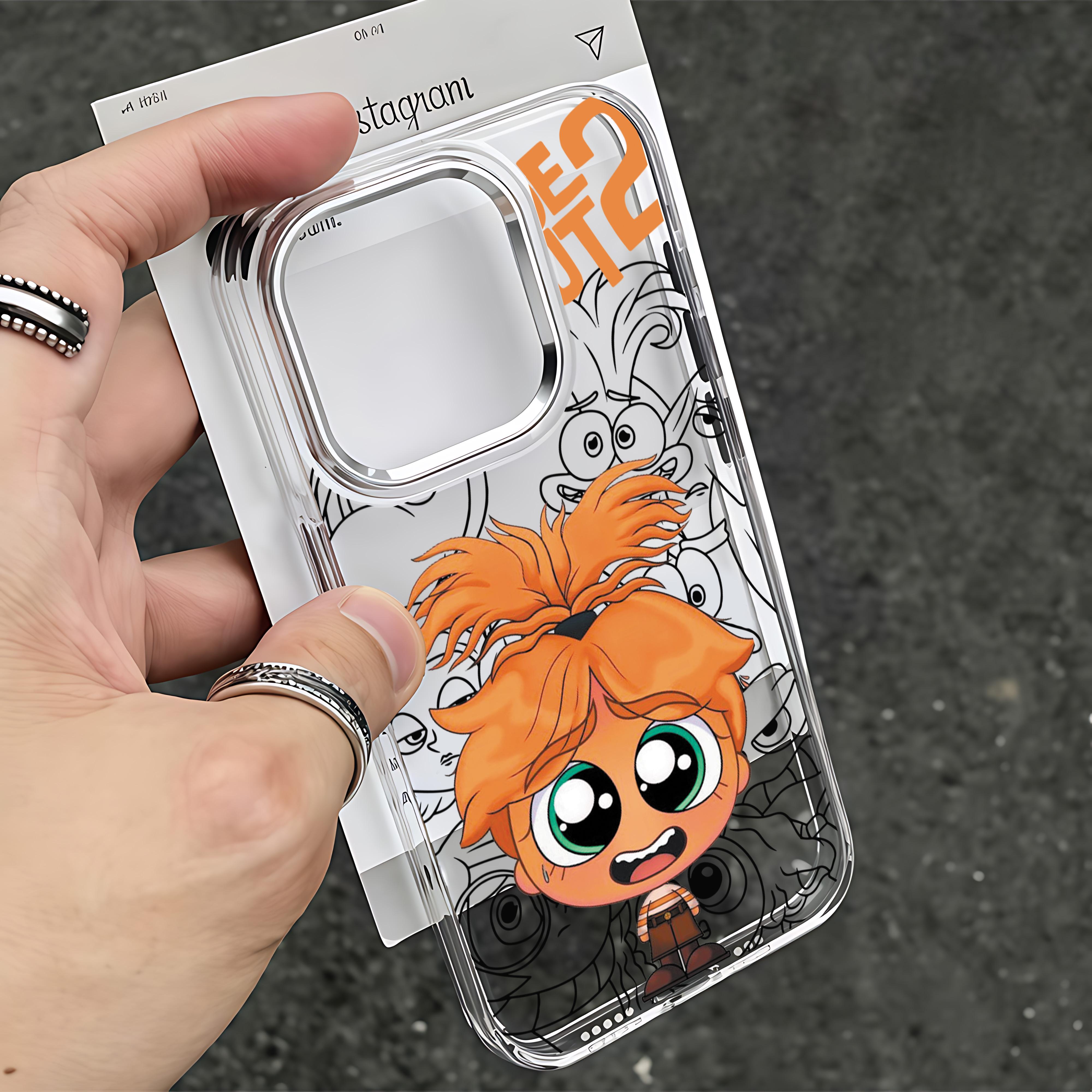 

New Insides Outs Phone Case For Google Pixel 10 9 8 7 8A 9A XL Pro 4G 5G Transparent Soft Silicone TPU Back Cover Pixel 10 Pro 5G