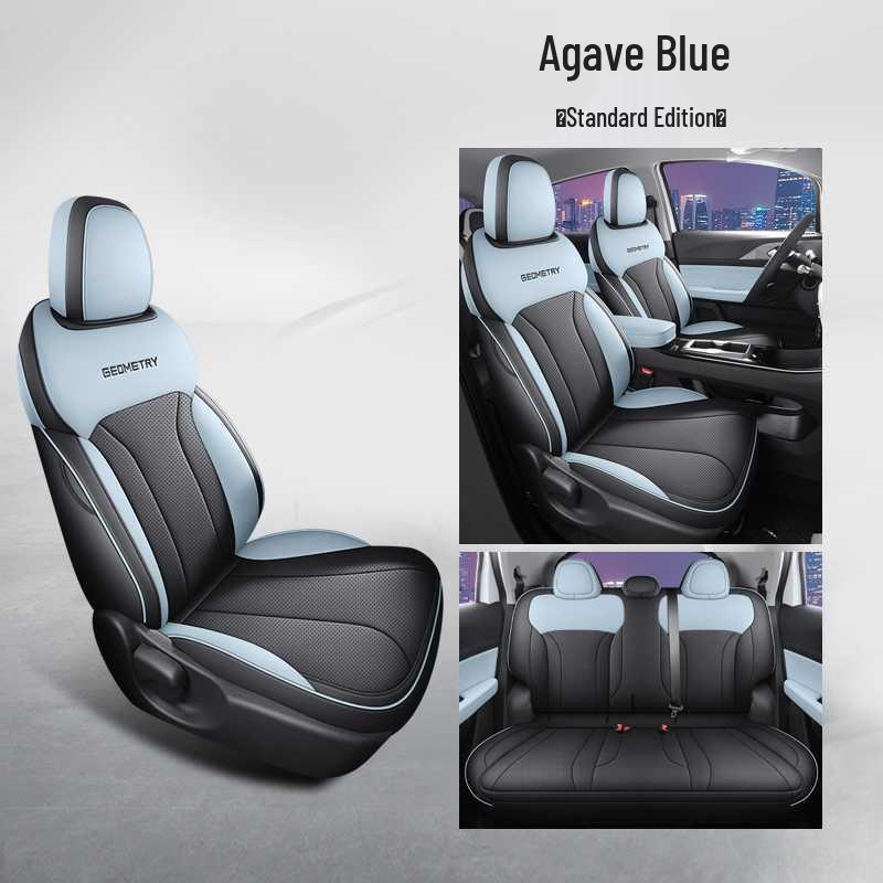 Jihe E Pokrowiec na siedzenie samochodowe Firefly Pełne pokrycie Uniwersalny - Specjalna skórzana poduszka na cztery pory roku