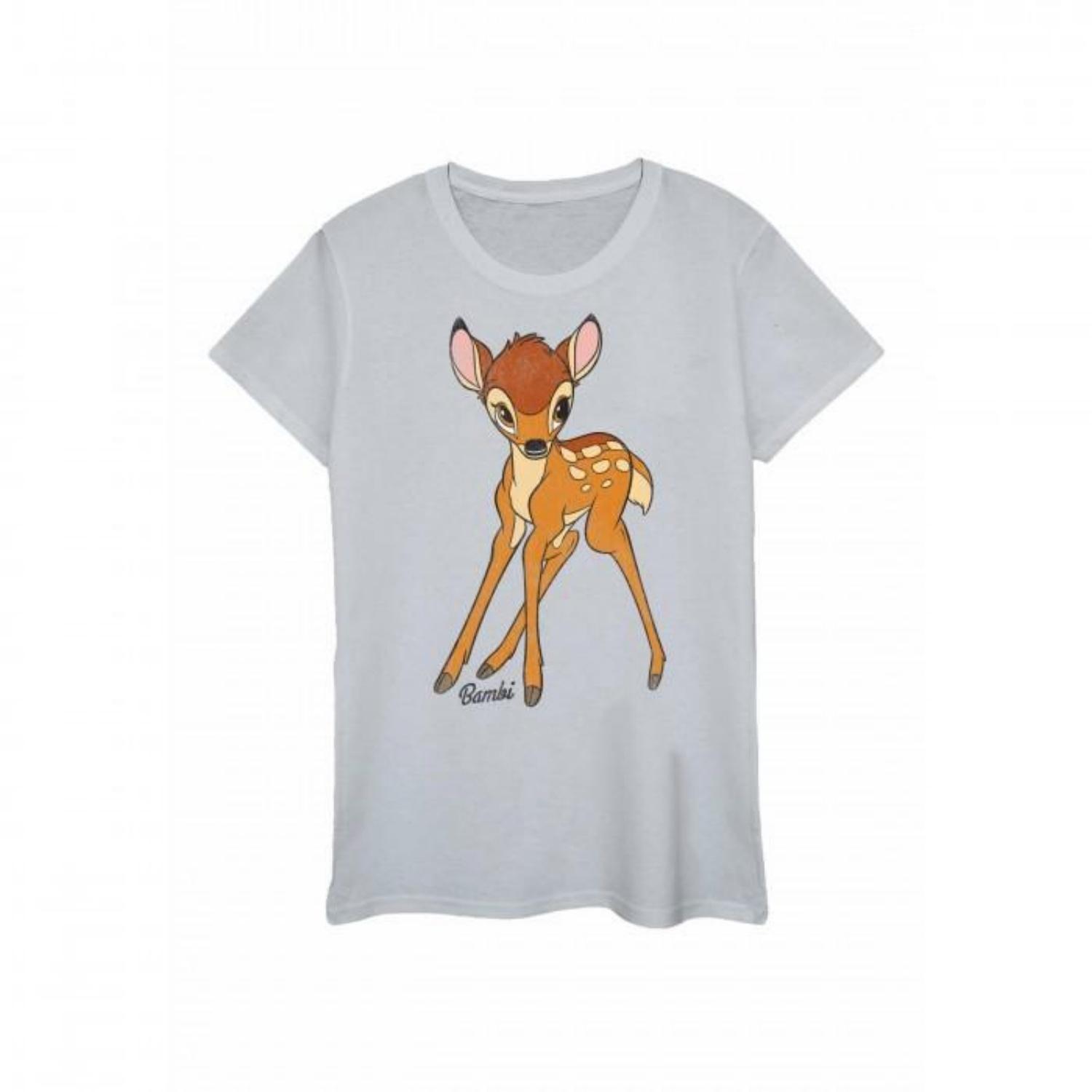 

Bambi Womens_Ladies Classic Heather T-Shirt S чёрный
