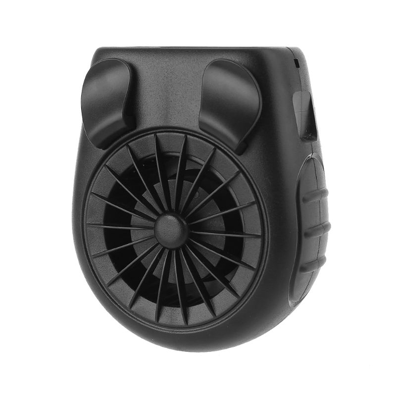 Handsfree Small Cooling Fan Mini Waist Clip Fan Portable Fan USB Rechargeable