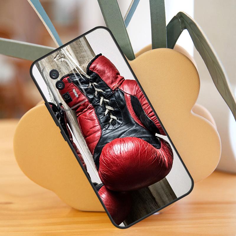 Boxing Gloves Case For POCO X6 F6 Pro M6 X3 X5 M5s F3 F5 Xiaomi 14 Ultra 12 13 Lite 11T 12T 13T Pro Cover
