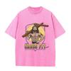 Asian Size Vintage Washed T Shirt Muscular Jesus Cross Fit Graphic Oversized Gym Christian Streetwear Short Sleeve Tee