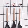 4pcs Resin Chef-shaped Adhesive Hooks, Cute Kitchen Decor for Home, Garage Storage.