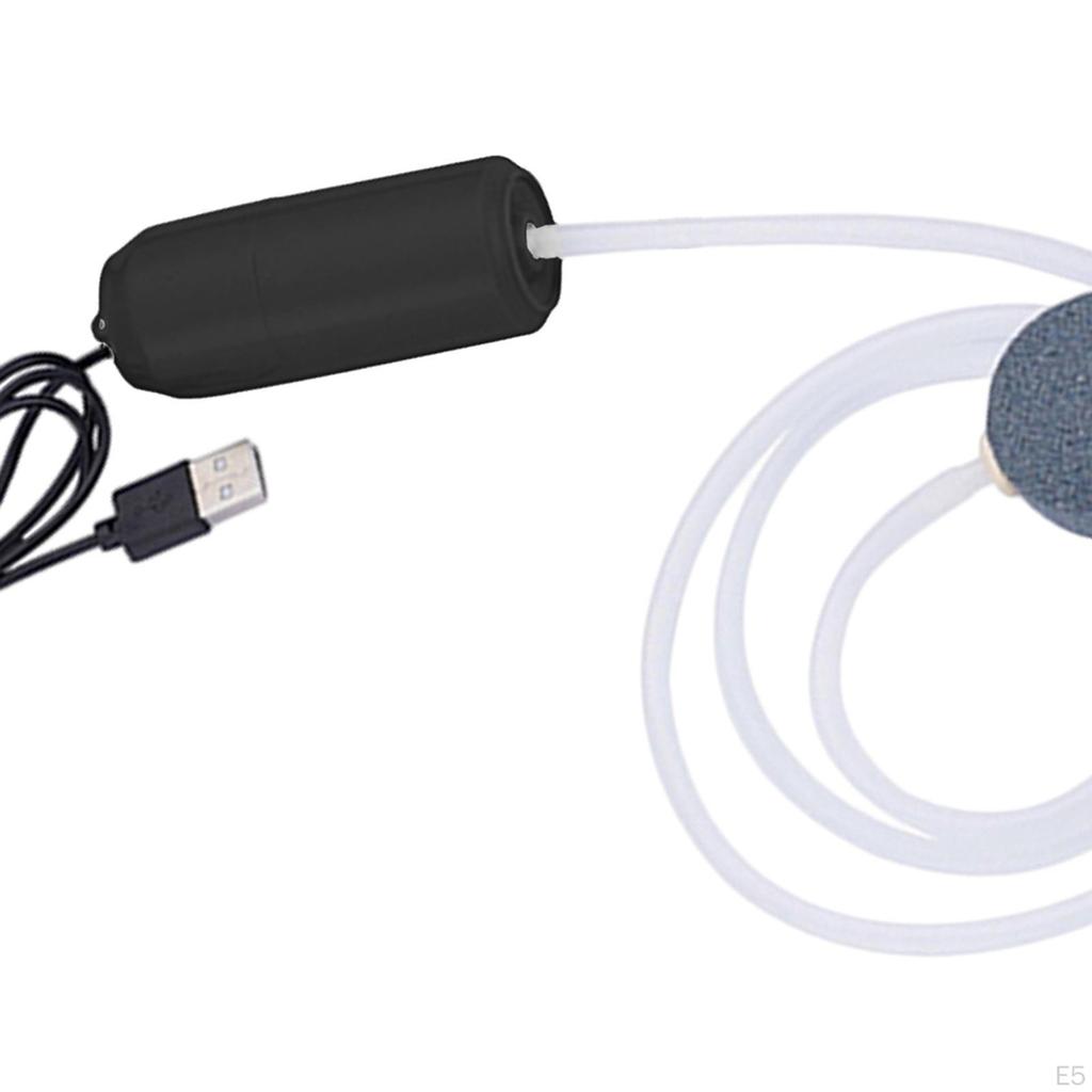 Air Pump USB Charging Mute Fishing 5 Tank Portable ator Saving with Buckle
