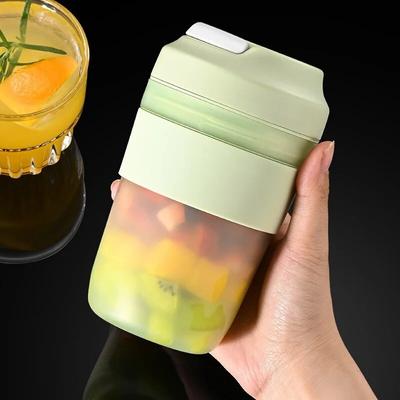 Electric Juicer USB Charging Portable Juicing Cup Handheld Fruit Mixers Orange Squeezer Juicer Fruit Processor Easy Clean 400ml