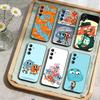 S-Gumball and Darwin Phone Case For Samsung Galaxy A73,A21s,A22,A31,A52,A53,A71,A41Soft Black Shell