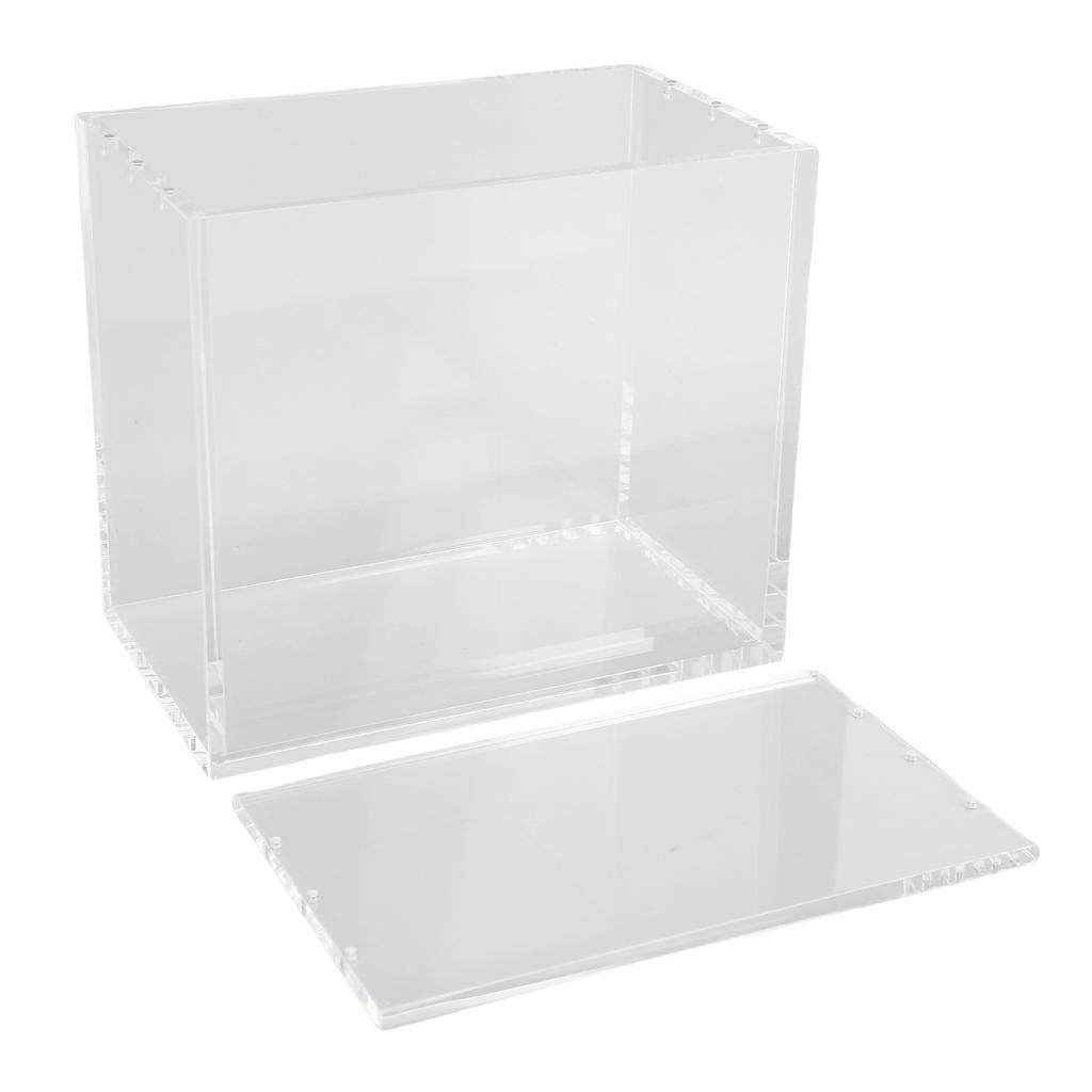 Staubdichte Wasserdichte Klare Acryl-Vitrine mit Magnettür für Puppen Sammlerstücke