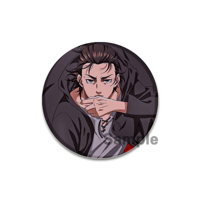 32/44/58mm Eren Yeager Ikony Pin Ručně vyráběná Brož Na Oblečení Kreslený Cosplay Odznak Batoh Dekorace Šperky Dárek