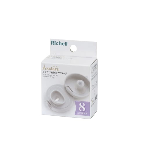 Richell Aster Direct Drinking Mug Parts, Light Gray, 1 piece
