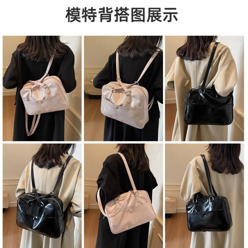 Retro underarm bag women's spring and summer new versatile tote bag shoulder bag large-capacity commuter backpack