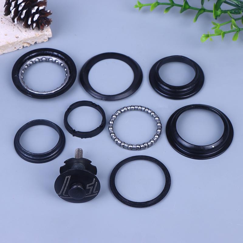 44mm 1 1/8" Bike Fork Bike Parts Road Bike Black Alloy Bike Threadless Headset Head-Tube Bike External Headset Parts
