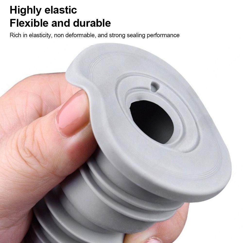 Silicone Water Drains Connector Anti-odor Leakage Protection Floor Drain Seal Ring Washing Machine Water Plug Kitchen Sink