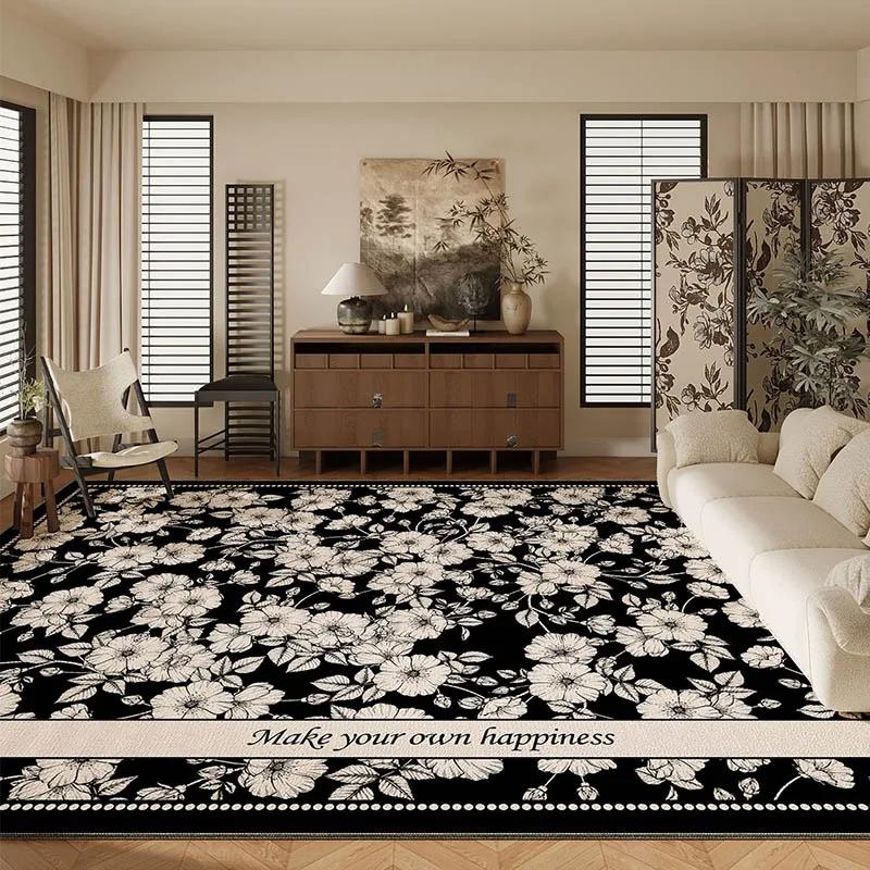 Kreativer Wohnzimmerteppich Abstrakte Kunst Große Fläche Couchtisch Weiche Teppiche Schlafzimmer Neben Garderobe Freizeitbereich Fußmatte Tapis