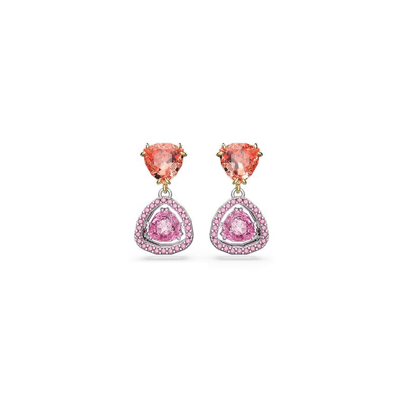 Swarovski Millenia Drop Shape Ambilight, Mixed Metallic Earrings Women s Multicolor 5619496
