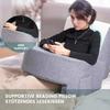 Soft Reading Pillow Working Memory Foam Bed Rest Pillow High Density Sponge Office Multi Functional Bed Reading Office Pillow