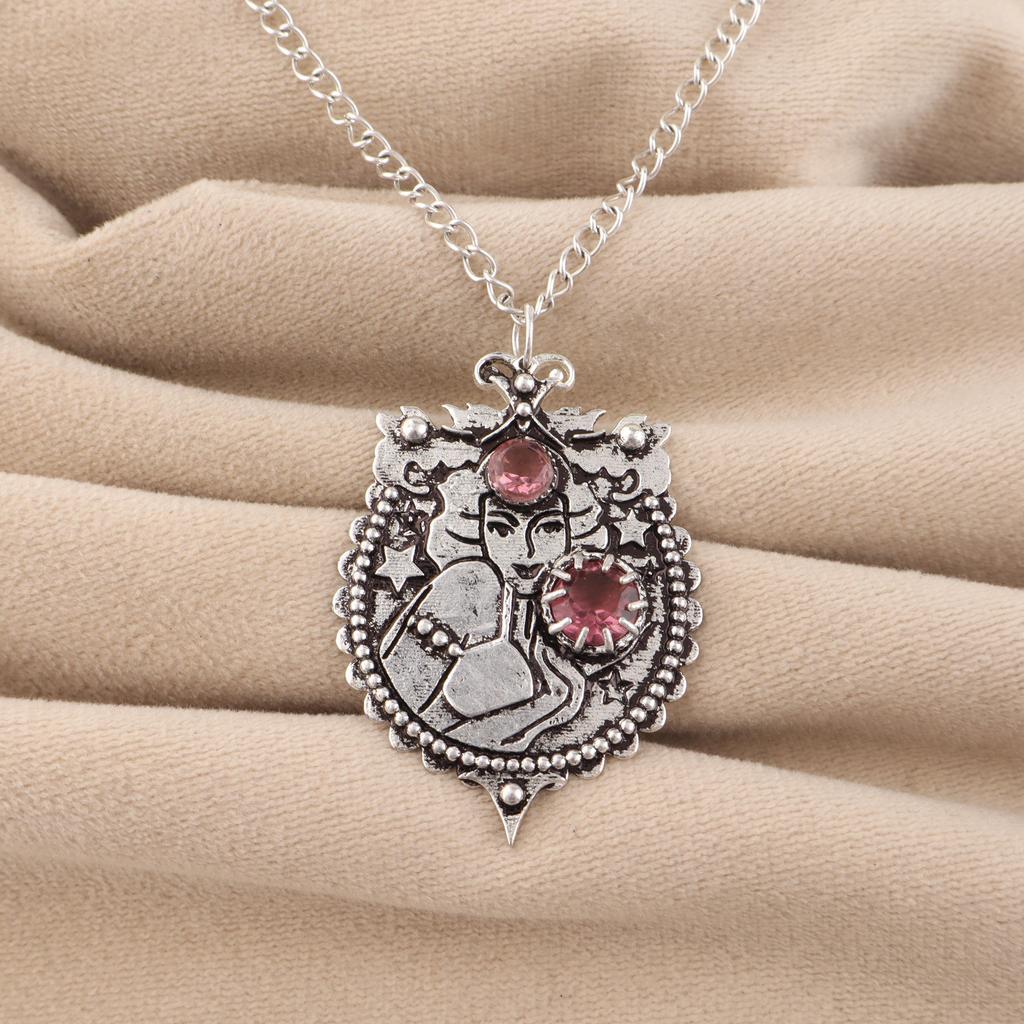 Rhodolit Edelstein 925 Sterling Silber Handgefertigter Schmuck Schöner Anhänger 1,9" Geschenk für deine Liebe CP-44-14