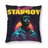 The Weeknd Pop Singer Pillowcase Printing Polyester Cushion Cover Decorations Pillow Case Cover Home Square 18''