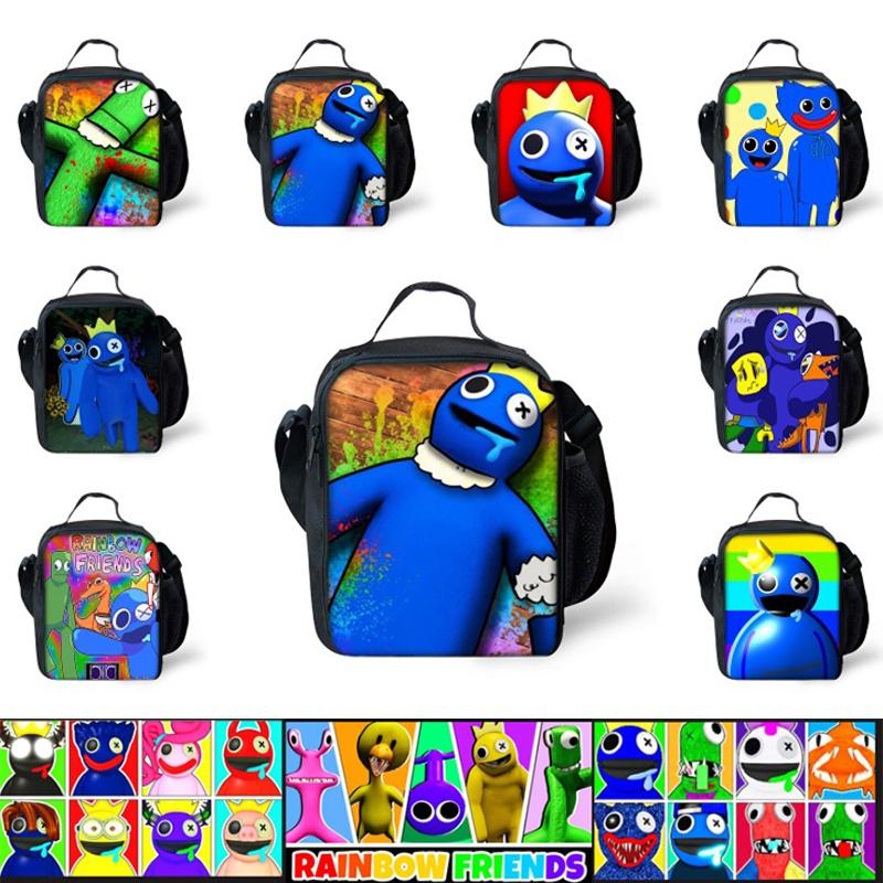 Roblox Rainbow Friends Insulated Lunch Bag For Kids Waterproof And Large Capacity