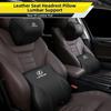 Car Seat Headrest Lumbar Support Pillow Waist Pad Backrest Interior For Lexus IS250 IS200 ES350 GS400 GS430 GX460 HS250h IS300