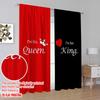 Minimalist Plane Printing Curtains King Queen Polyester Woven Without Rod Art Deco Festive Ldeal Living Set Of 2 Made
