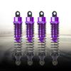 4Pcs RC OffRoad Vehicle Metal Shock Damper Part for HSP 106004 Remote Control Car Accessory