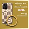 Waterproof Anti-knock Phone Case For Nokia HMD Skyline Ring Cute Back Cover Bracelet Solid Color Soft Case Youth Cartoon