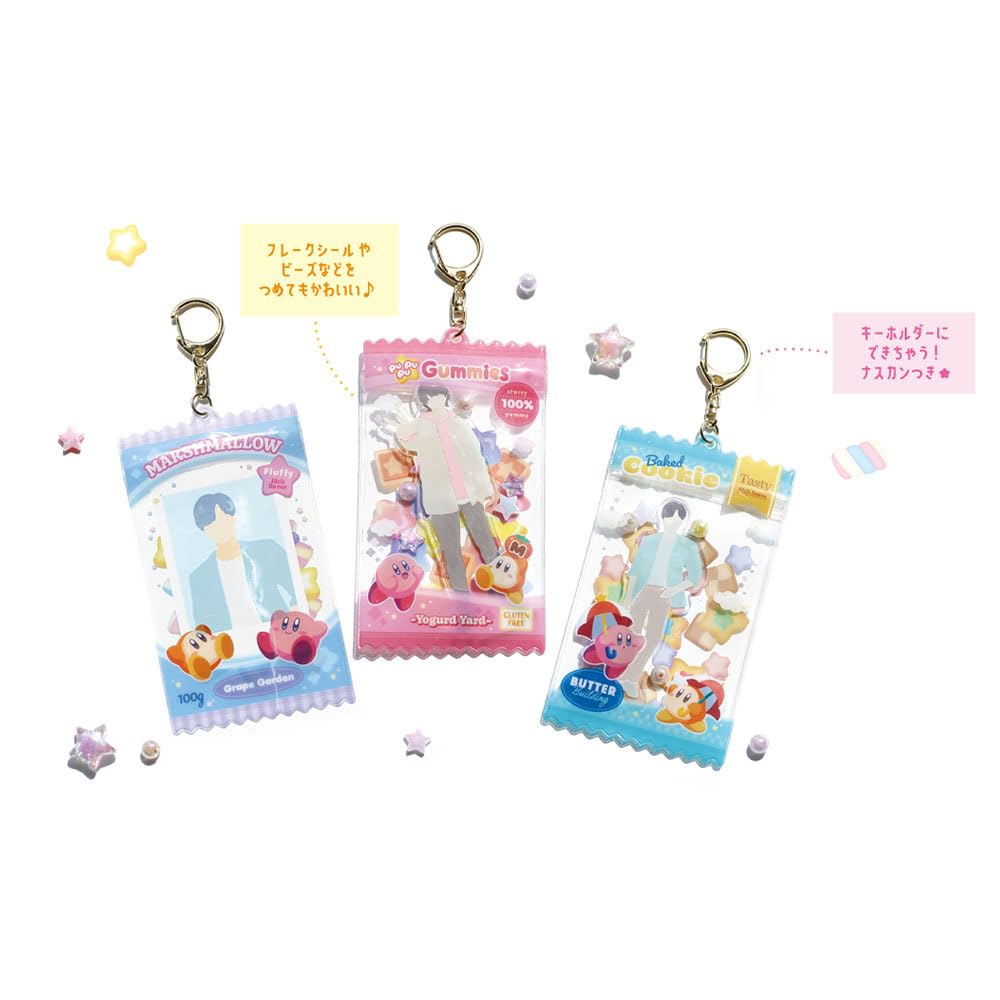 Factory Kirby Clear Collectible Case Marshmallow T's HK-5546340MA
