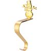 Metal B Type Vintage Christmas Hooks for Stockings Hanging Decor Strong Iron Material with High Weight Capacity