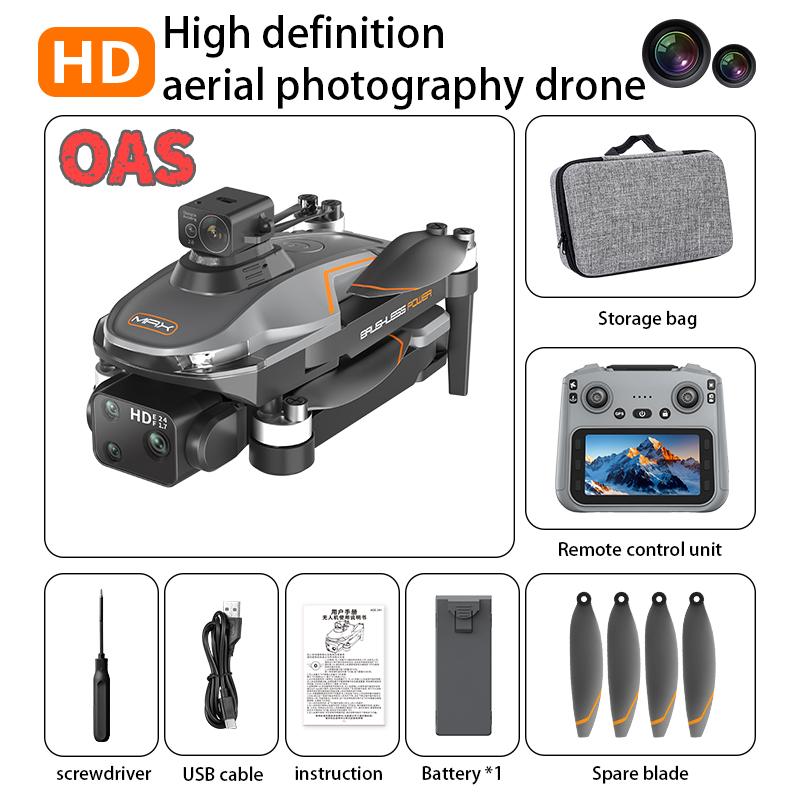 NEW A22 Pro MAX Drone Laser Obstacle Avoidance Aerial Photography 4K Professional HD Camera Brushless FPV RC Folding Quadcopter