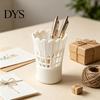 Student Desk Accessories 3D Printed Badminton Shaped Pen Holder, Creative Organizer, Aesthetic Storage Container, Small Minimalist Stationery