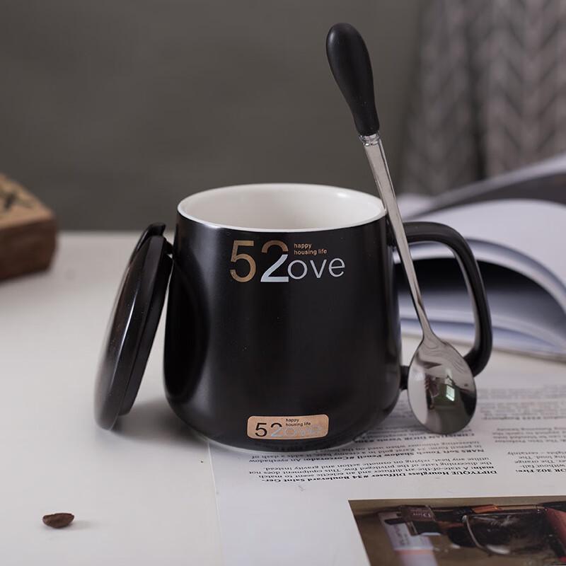 Shangqi Couple Ceramic Coffee Mug Set