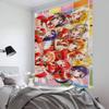 Love Live Superstar Tapestry Flat Print Wall Hanging Backdrop Anime Wall Decor for Bedroom Party Home Decoration