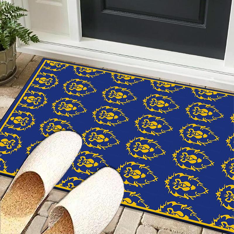 Warcraft Game Office Rug Chair Mat, Game Carpet, Suitable for Front Door, Bedroom, Living Room, Desk, Holiday Gift