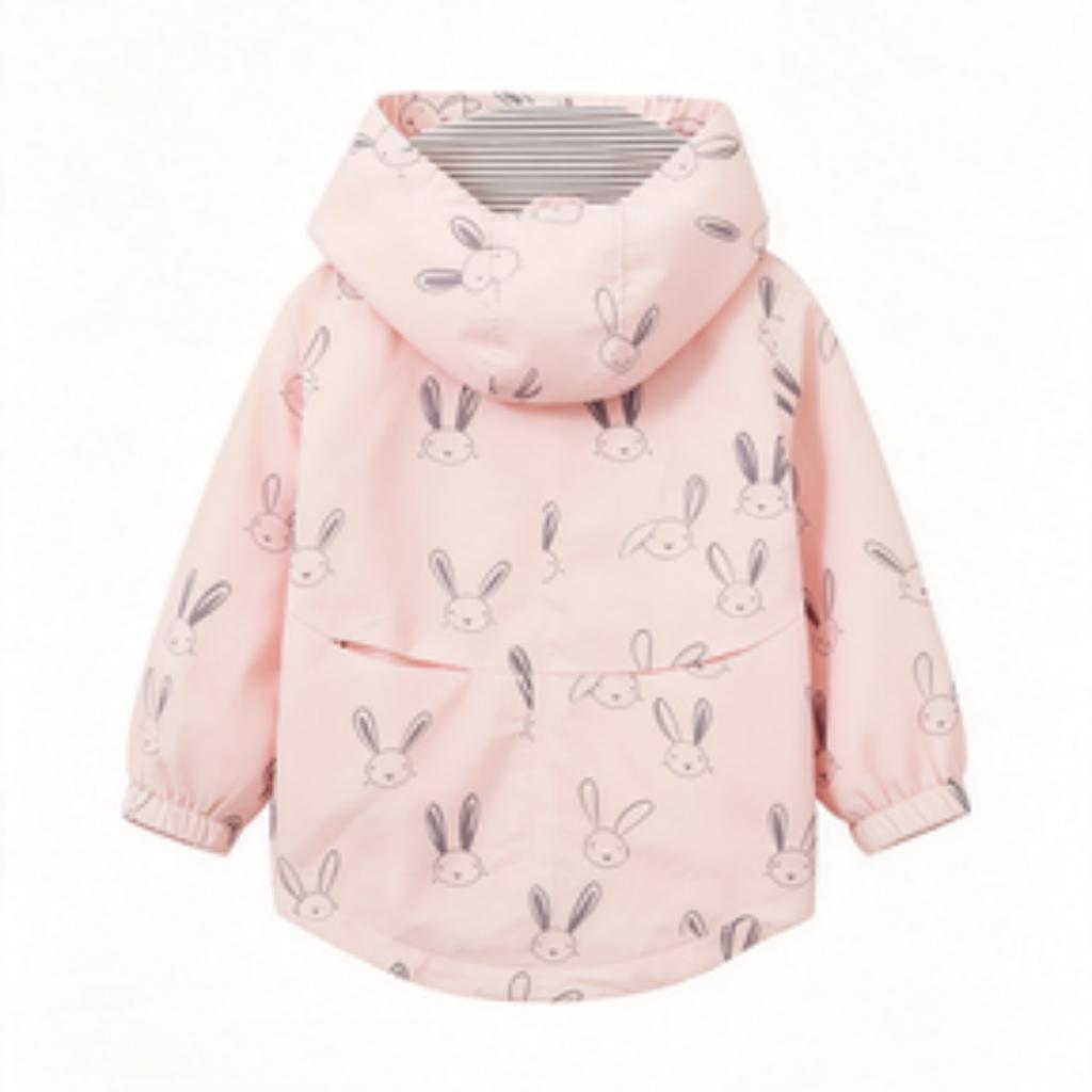Kids Casual Hooded Windbreaker Jacket for Everyday Wear
