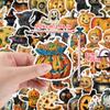 50PCS Nordic Style Halloween Graffiti Stickers - Waterproof Decor for Water Cup, Phone, Computer & Skateboard AnimeWorlds Store