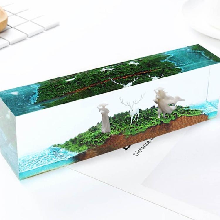 Unique Resin Figurines for Miniature Landscapes Martial Figure Silicone Mould