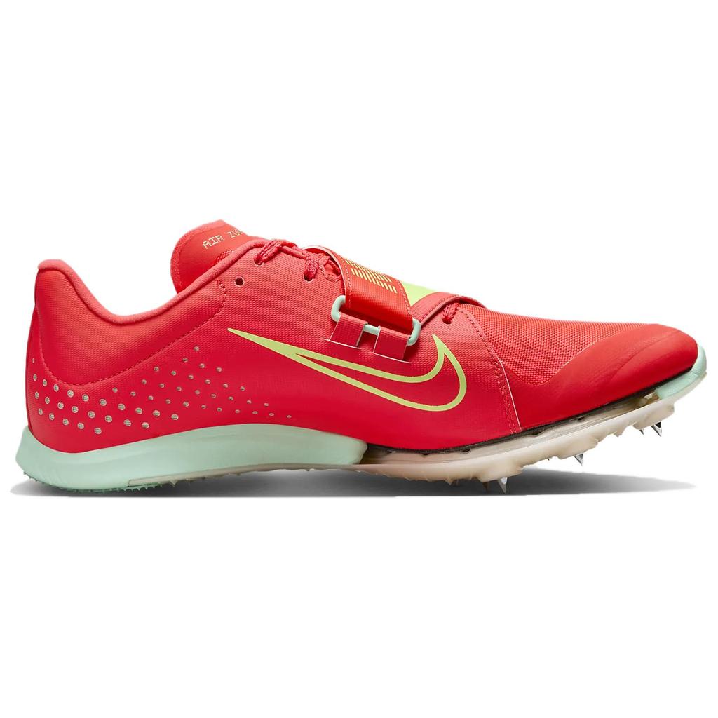 Nike Zoom Weitsprung Elite Bright Crimson Lime Blast Unisex Sneaker Rot Mint-Schaumstoff Washed-Koralle FZ9326-600