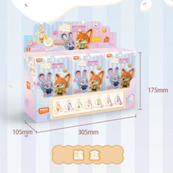 

НОВЫЙ Blokees Zootopia Приключение Маршмеллоу Слепая коробка Периферия фильма Плюшевый брелок Аниме фигурка Модель Милые коллекционные подарки pre-sale