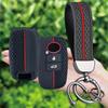 Silicone Car Key Cover for Toyota RAIZE Veloz Avanza Wigo 2023 Case for Daihatsu Rocky Key Holder Remote Case for Keychain Alarm
