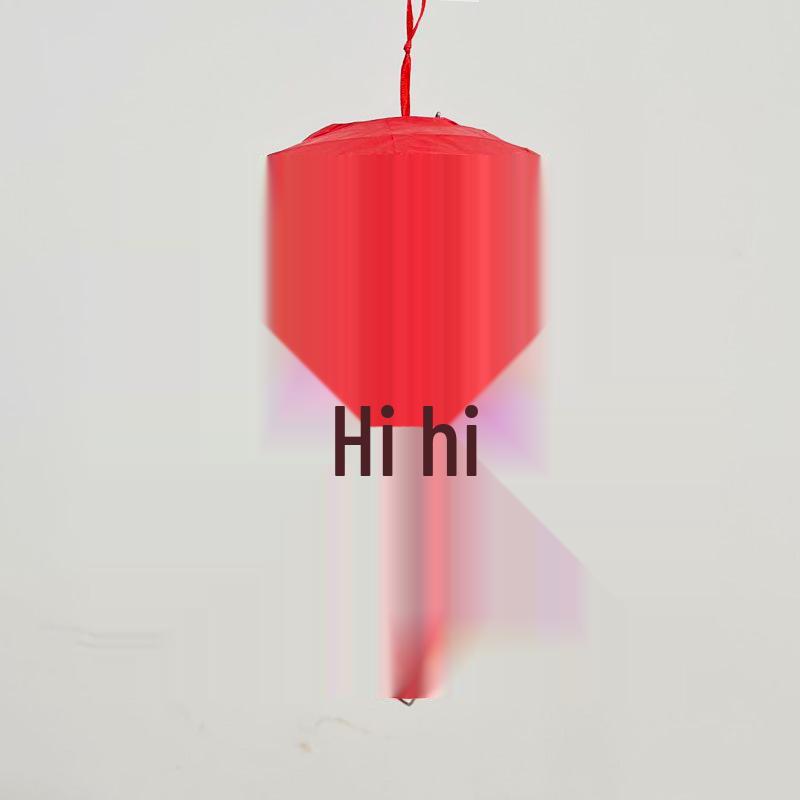 

Ancient-Style Wedding Lantern with Fu Character: Tea Ceremony & Waterfall Scene Decoration