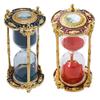 15 Minutes Hourglass Timer Creative Metal Retro Table Clock Sand Clock Wedding Birthday Gift Home Decoration Accessories