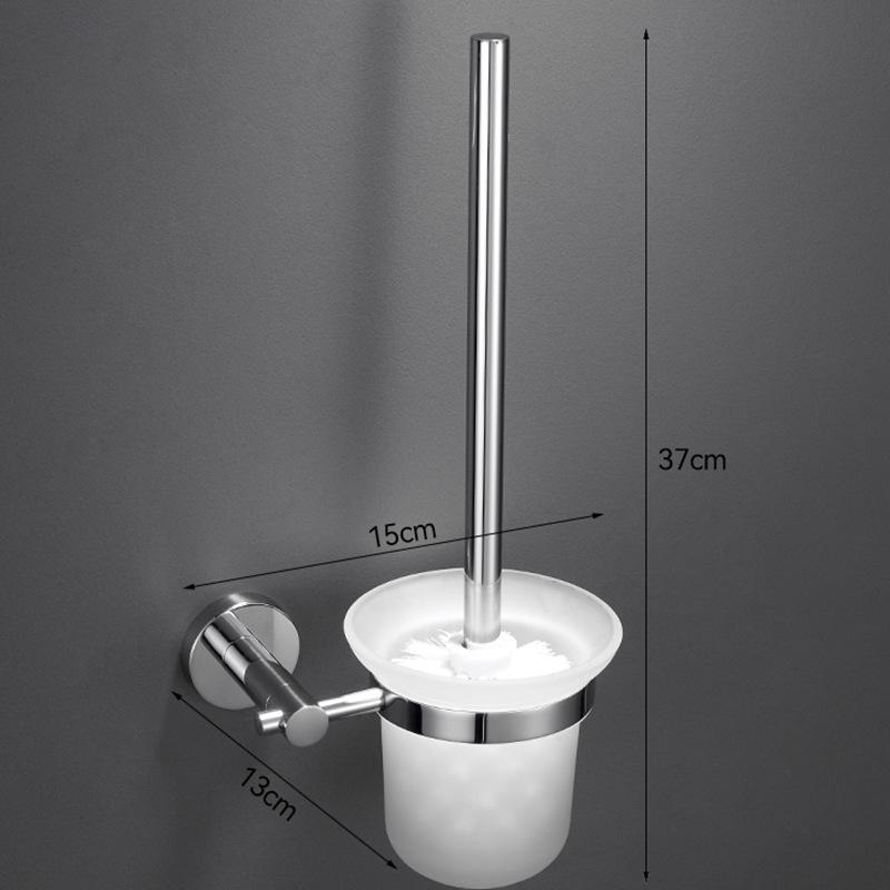 Stainless Steel Wall-Mounted Towel Rack with Storage Shelf, Punch-Free Installation