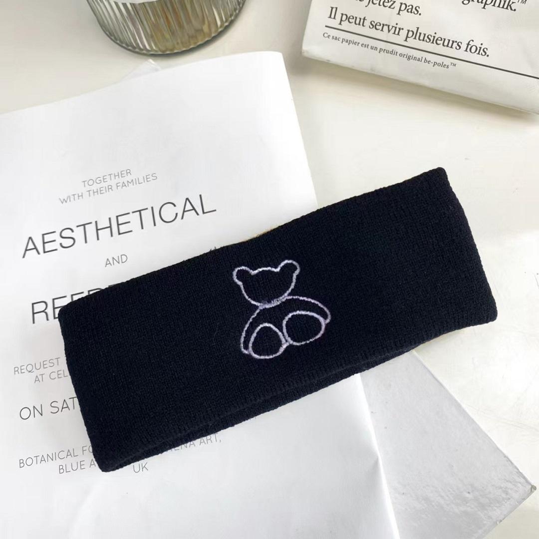 

Осень и зима высокоэластичная вязаная повязка для йоги, повязка для умывания лица, резинка для волос, уличная теплая повязка на голову Size fits all