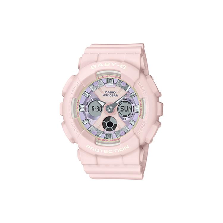 CASIO Women s BABY-G Pink Watch BA-130WP-4APR BA-130WP-4APR Pink Watch Dial
