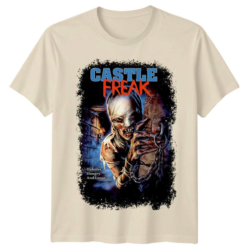 Castle Freak () Movie Poster Inspired Tshirt Retro S Tee