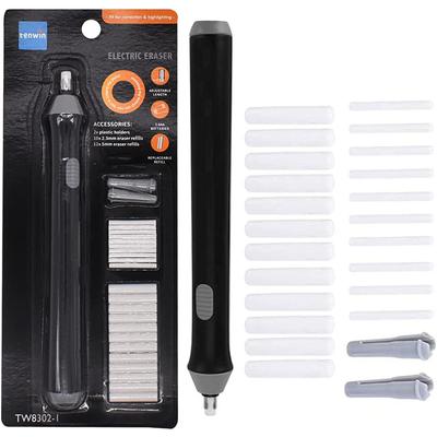 Battery Operated Automatic Electric Eraser for Sketching Pencils, 2.3mm and 5mm