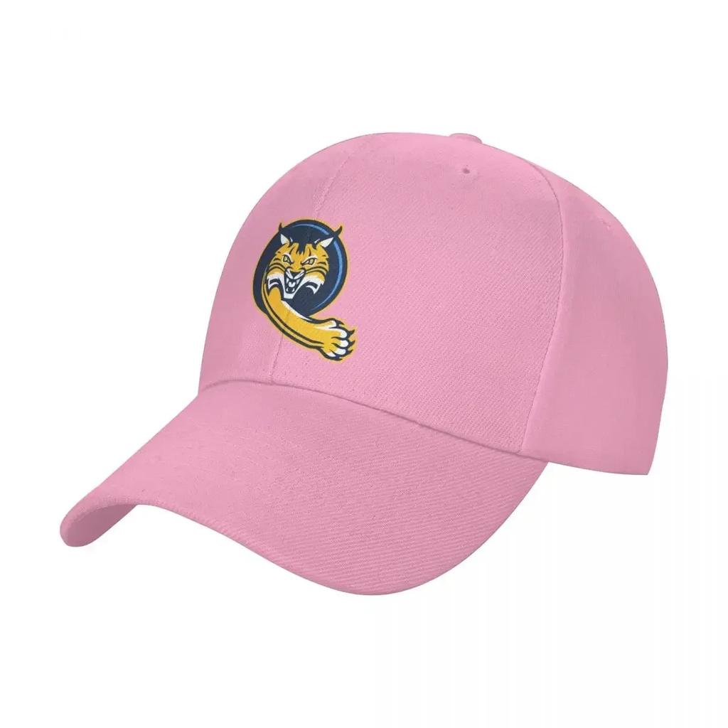 Original Logo Quinnipiac Bobcats Baseball Cap custom Hat Golf Cap Thermal Visor Women's Golf Wear Men's