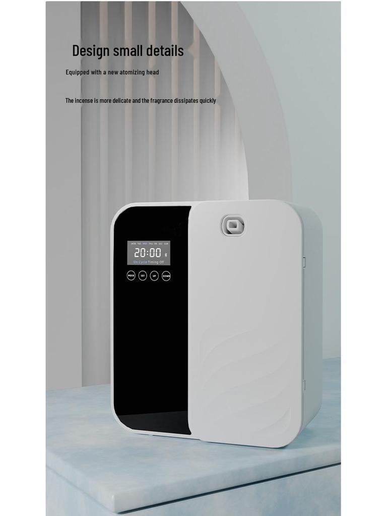 Wall-Mounted Aromatherapy Diffuser & Odor Remover for Public Spaces